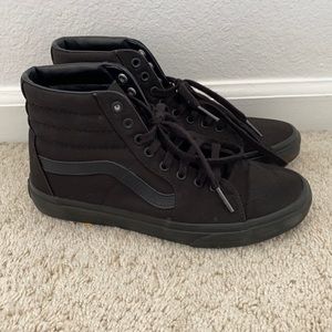 Vans black SK8- Hi high top shoes